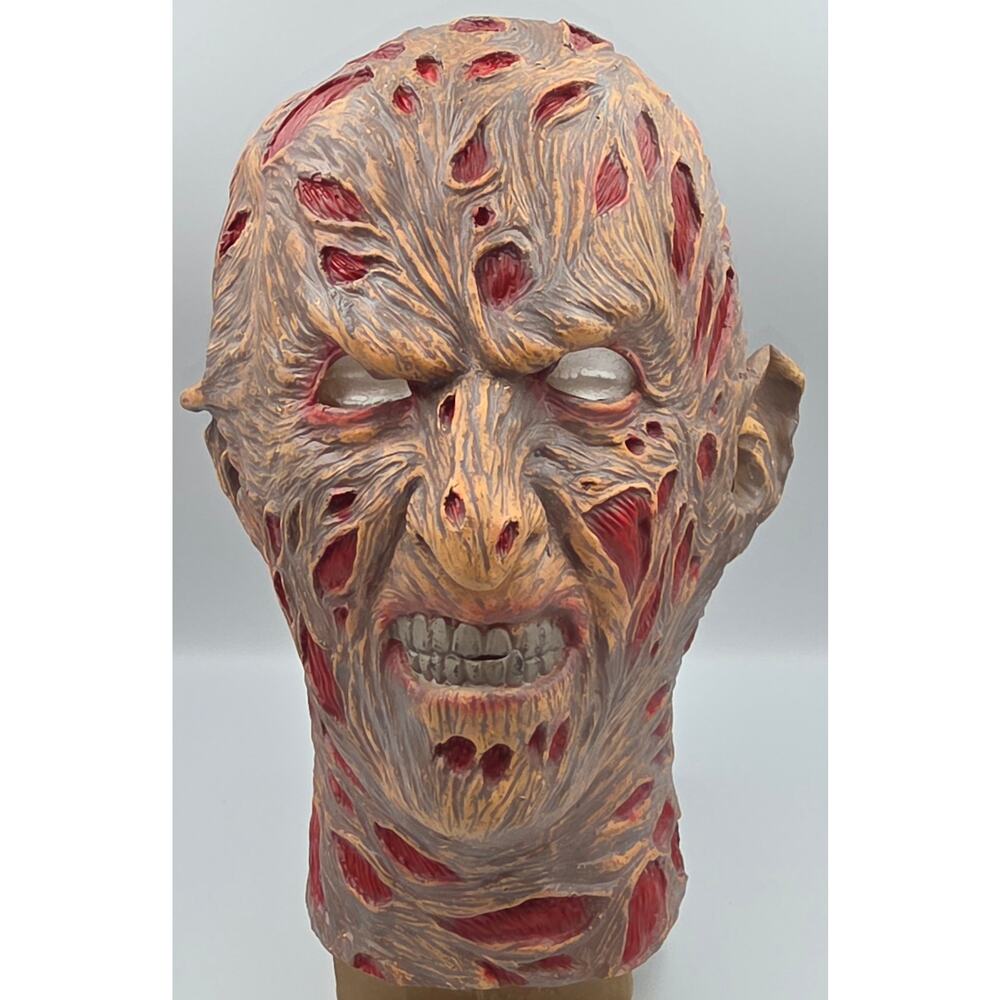 Nightmare On Elm Street Freddy Krueger Adult Face Mask Latex Rubber New Line